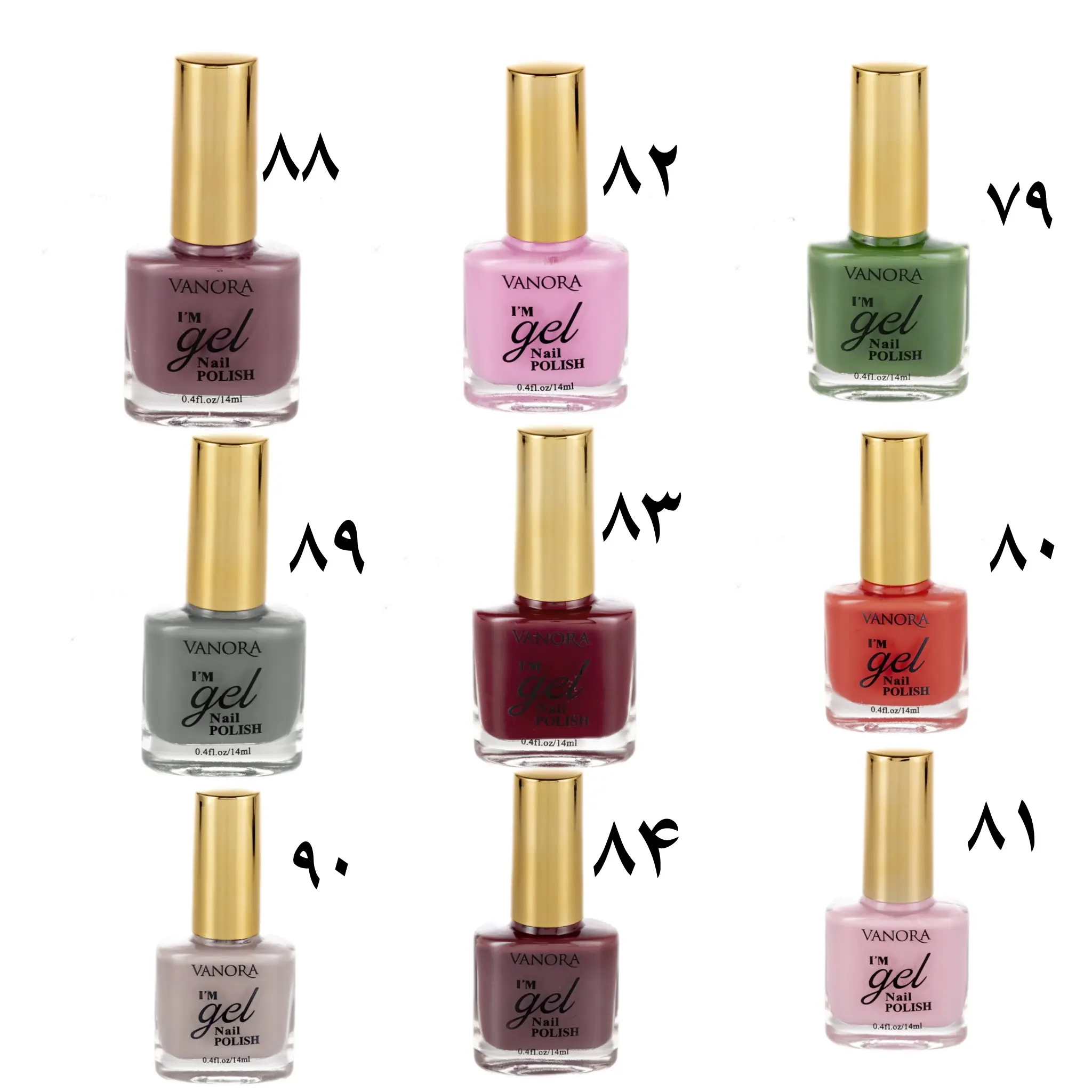 لاک ناخن وانورا